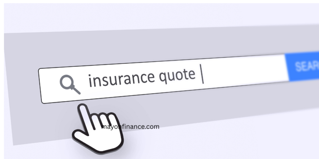 displaying an online Airbnb insurance quote form.