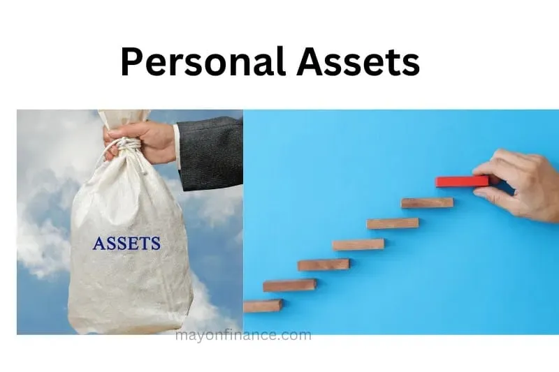 What is included in an individual's personal assets? Select three options
